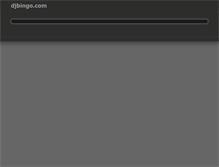 Tablet Screenshot of djbingo.com